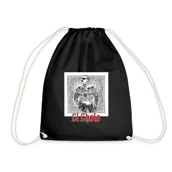 Chicano Latino Cholo Style - Sac de sport léger - noir - Devant