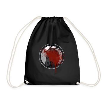 Faucheuse sanglante - Sac de sport léger - noir - Devant