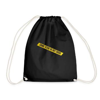 Police de la scène du crime - Sac de sport léger - noir - Devant