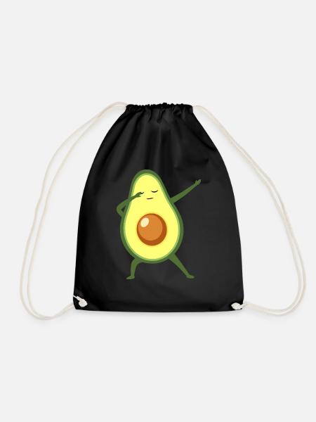 Avocado Dab Dance - Sac de sport léger - noir