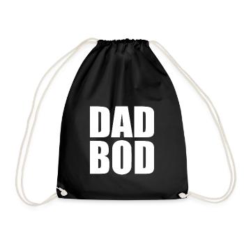 Dad bod - Sac de sport léger - noir - Devant