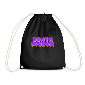 Logo du Pigeon de la mort - Sac de sport léger - noir - Devant