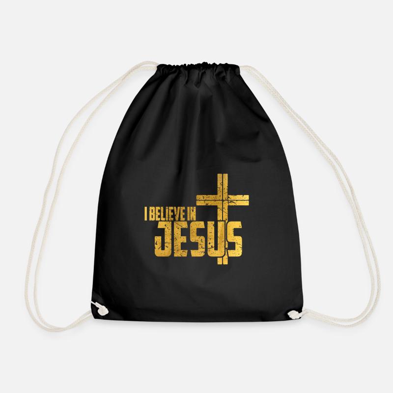 Jesus Christus - Turnbeutel - Schwarz