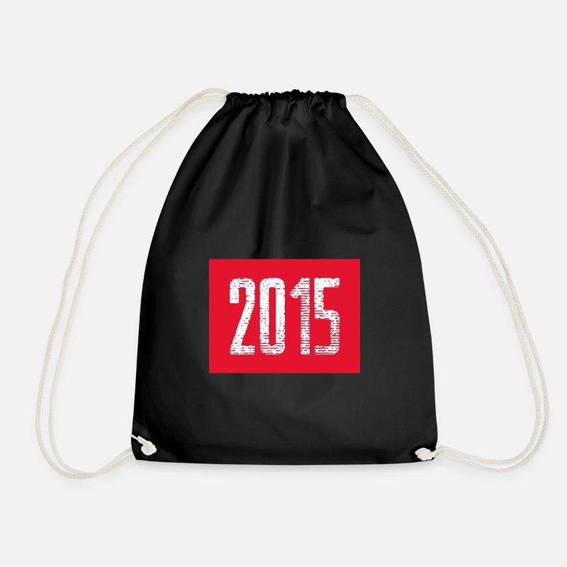 2015 - Drawstring Bag - black