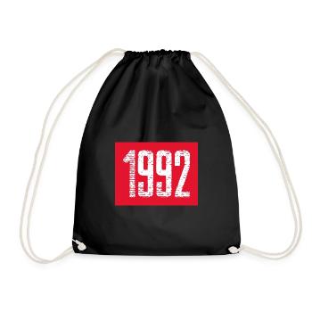 1992 - Drawstring Bag - black - Front