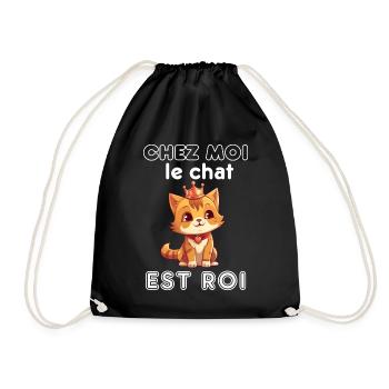 Fan Chat Félin Animal Passion Animaux Chaton Race - Sac de sport léger - noir - Devant