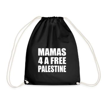 Mamas for a free palestine - Sac de sport léger - noir - Devant