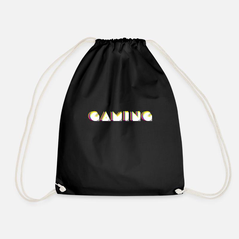 Gaming - Turnbeutel - Schwarz