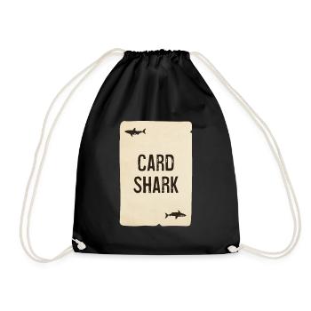 Card Shark - Carte à jouer - Sac de sport léger - noir - Devant