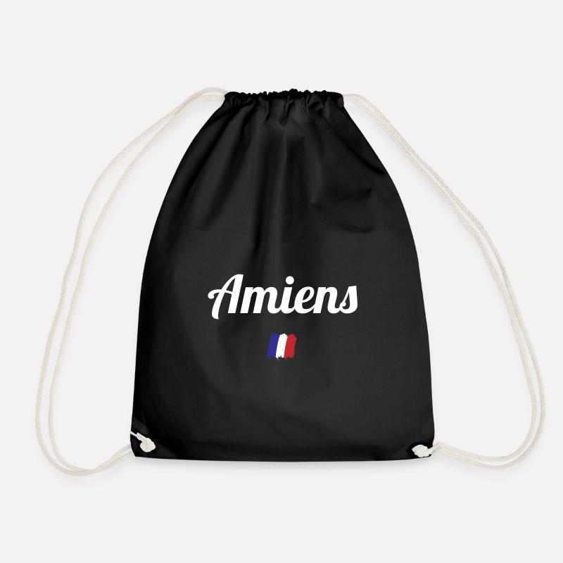 AMIENS - Drawstring Bag - black