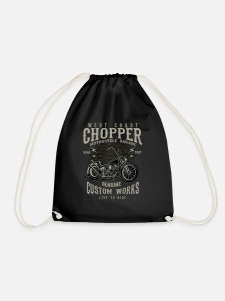West Coast Chopper - Turnbeutel - Schwarz