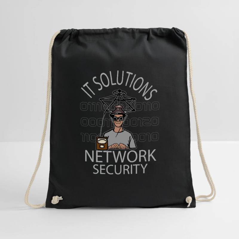 Network Security - IT - Computer - Netzwerk Turnbeutel