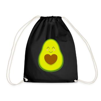 avocat - Sac de sport léger - noir - Devant