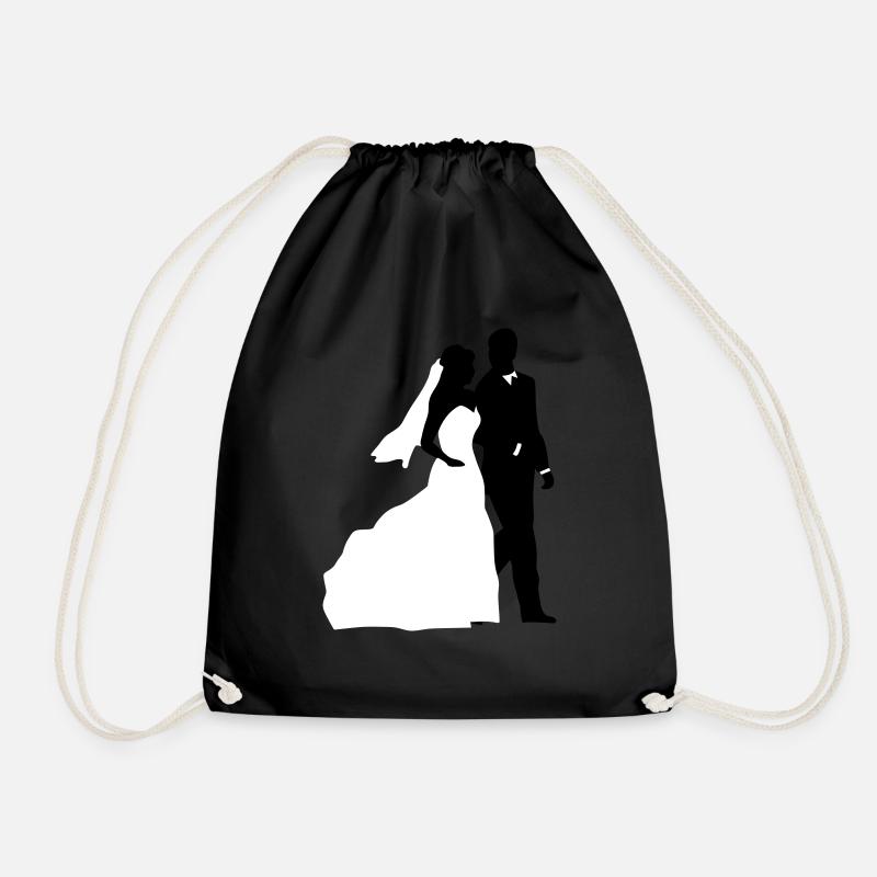 les mariés 23 - Sac de sport léger - noir