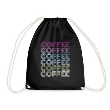 café café - Sac de sport léger - noir - Devant