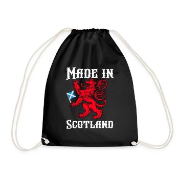 Made in Scotland - Turnbeutel - Schwarz - Vorne