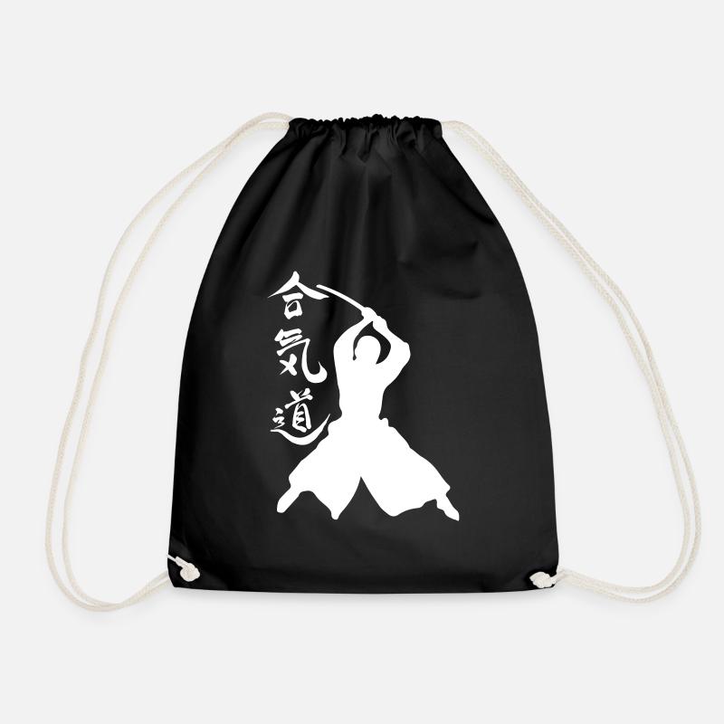 Aikido Samurai - Sac de sport léger - noir