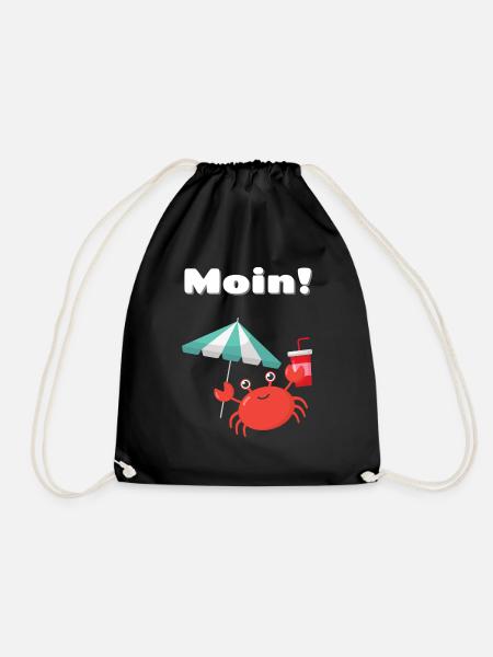 Moin - Turnbeutel - Schwarz