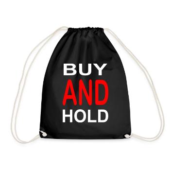 Bitcoin Trading Crypto Aktien - Turnbeutel - Schwarz - Vorne