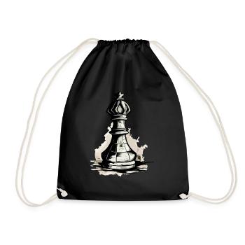 Le roi noir n°1 - Sac de sport léger - noir - Devant