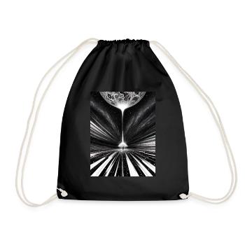Birth of a Star Space Stars Solar System - Drawstring Bag - black - Front