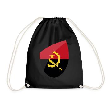 Drapeau Angola - Sac de sport léger - noir - Devant