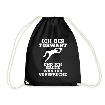 Gardien de but Football - Sac de sport léger - noir - Devant
