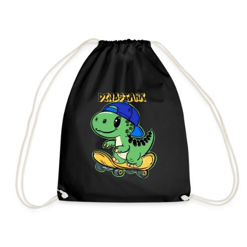 Dino Sketer - Drawstring Bag