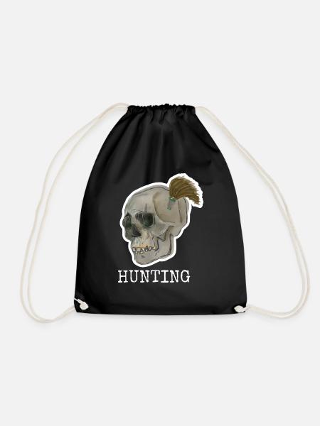 Hunting - Turnbeutel - Schwarz