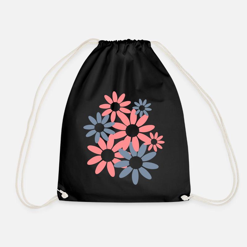 Fleurs de printemps - Sac de sport léger - noir