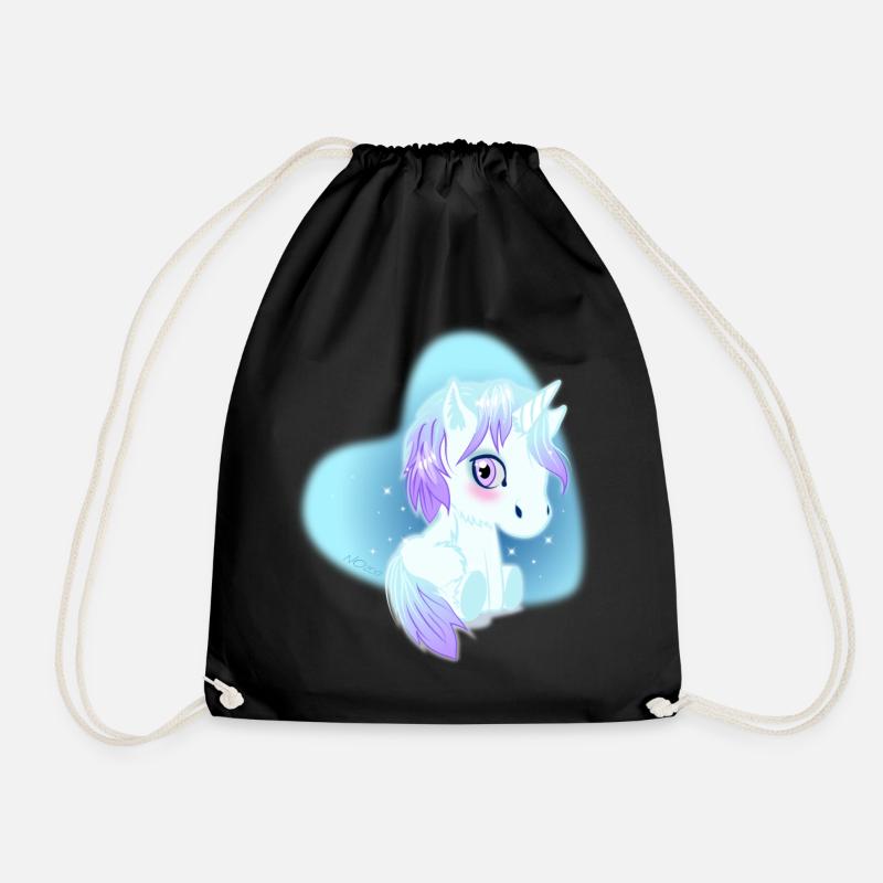 Licorne n°1 - Sac de sport léger - noir