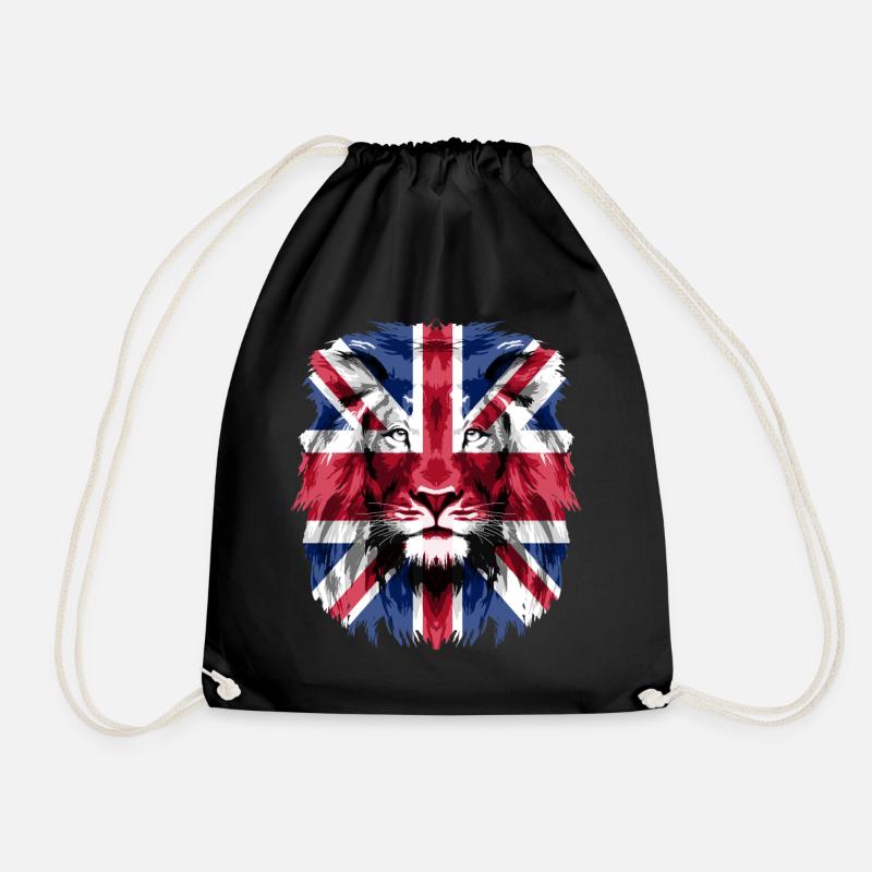 British Lion - Drawstring Bag - black