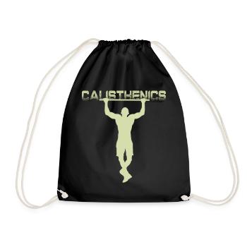 Calisthenics - Drawstring Bag - black - Front