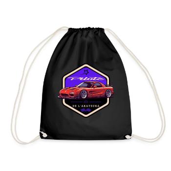 Pulse Voiture Badge Akatsuka - Sac de sport léger - noir - Devant