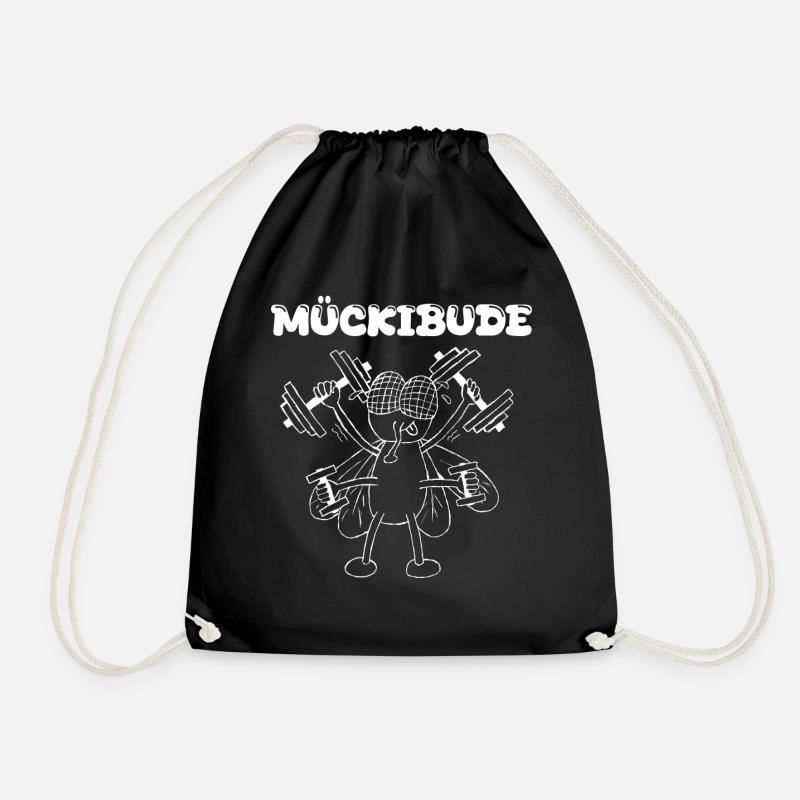 Muckibude - Turnbeutel - Schwarz