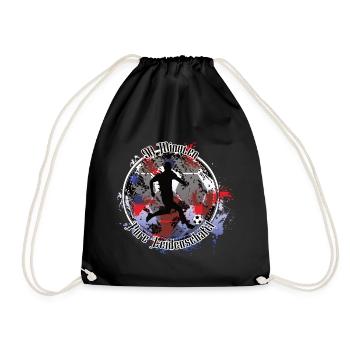 Footballeurs de Munich – pure passion - Sac de sport léger - noir - Devant