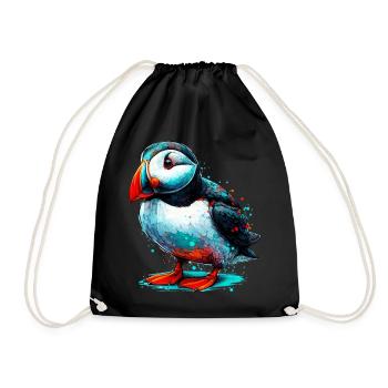 Macareux - Sac de sport léger - noir - Devant