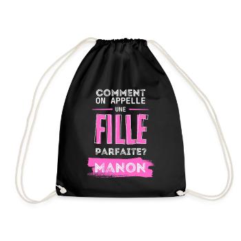 Fille Parfaite Manon - Sac de sport léger - noir - Devant
