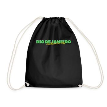 Rio de Janeiro Ville Merveilleuse - Sac de sport léger - noir - Devant