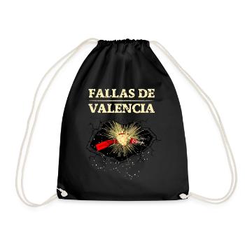 Fallas de Valencia Explosions - Drawstring Bag - black - Front
