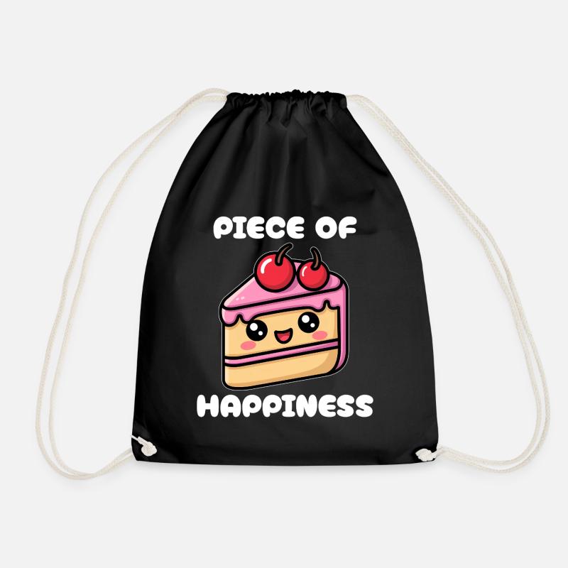 Un peu de bonheur - Sac de sport léger - noir