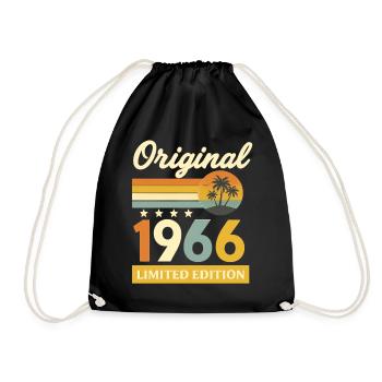 Drôle de cadeau 1966 chemise 60e anniversaire - Sac de sport léger - noir - Devant