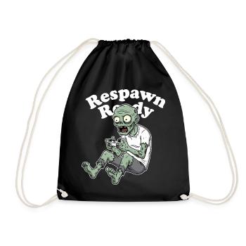 Respawn Baby Zombie Gaming - Turnbeutel - Schwarz - Vorne