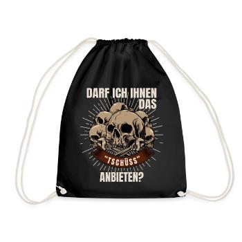 Puis-je vous dire au revoir - Sac de sport léger - noir - Devant