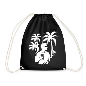 Fête Silhouette Holiday - Sac de sport léger - noir - Devant
