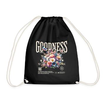 Papillons à bouquet floral Goodness - Sac de sport léger - noir - Devant