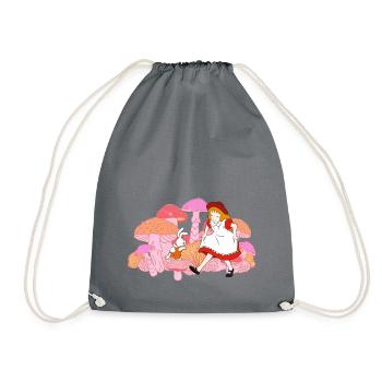 Alice Au Pays Des Merveilles Avec Benny En Tournée - Sac de sport léger - gris - Devant