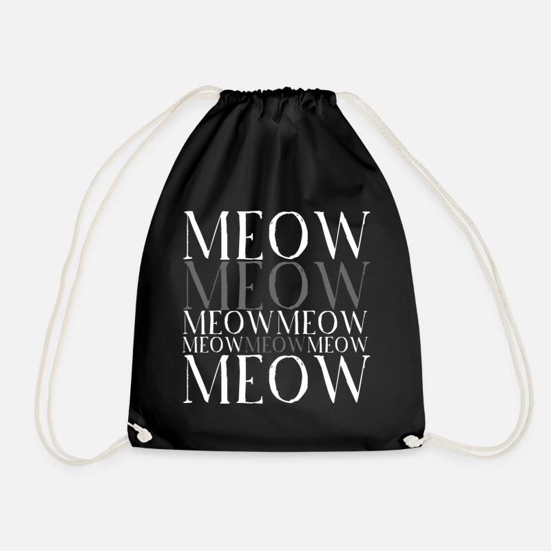 Meow - Sac de sport léger - noir