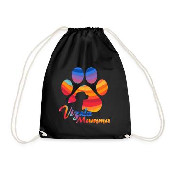 Vizsla Mamma - Rainbow - Turnbeutel - Schwarz - Vorne