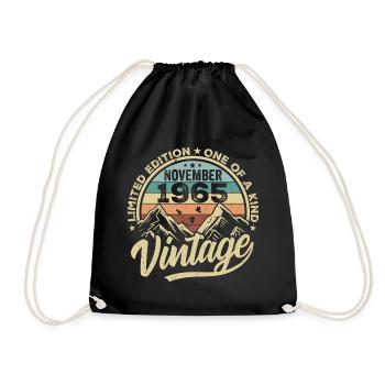Legendary since November 1965 - Limited Edition 1965 - Drawstring Bag - black - Front